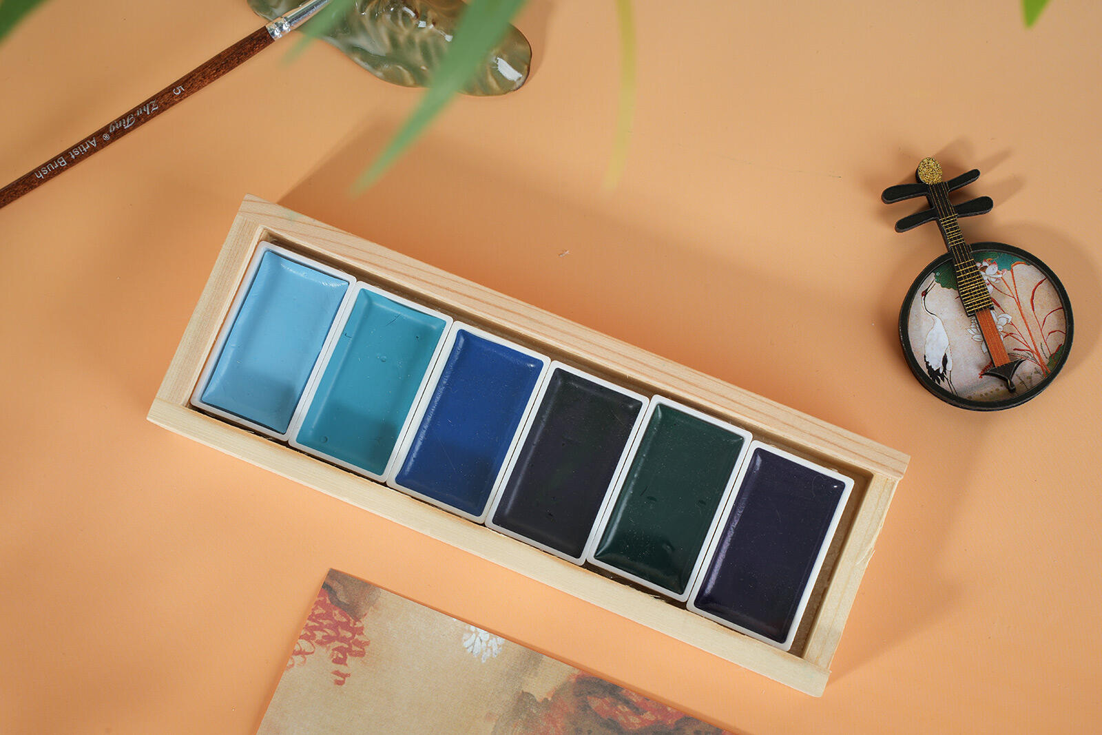 Poezie 6-Color Premium Solid Watercolor – Luxury Handcrafted